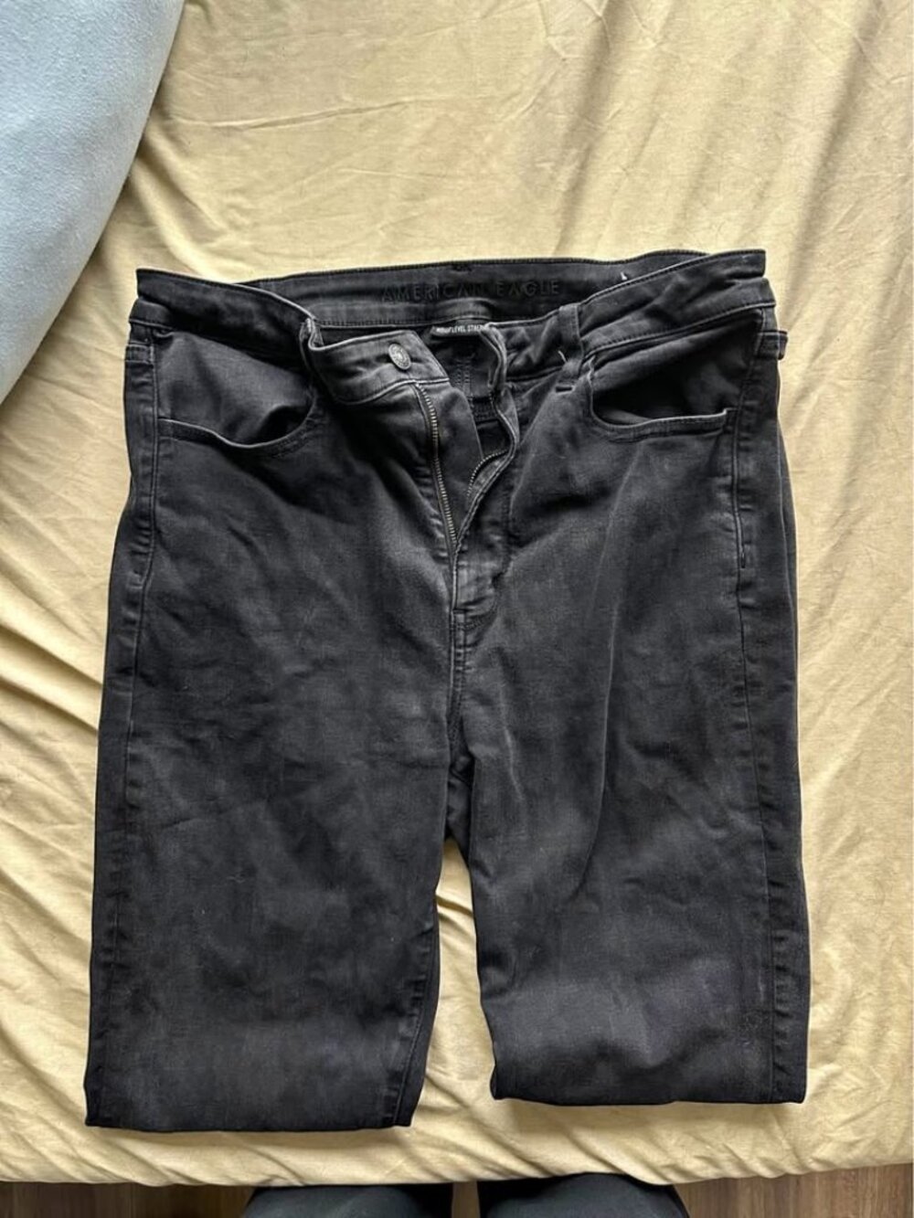 American Eagle black jeans size 14 X-long